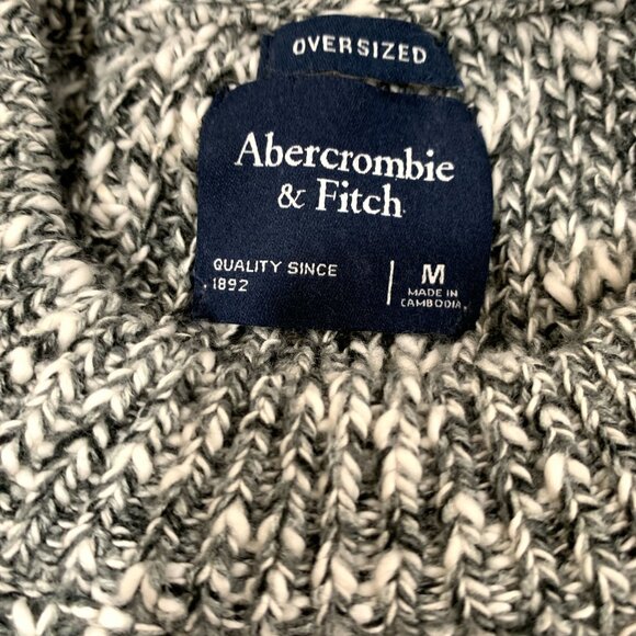 Abercrombie & Fitch Men's Oversized Crew Sweater Size M - Picture 8 of 10